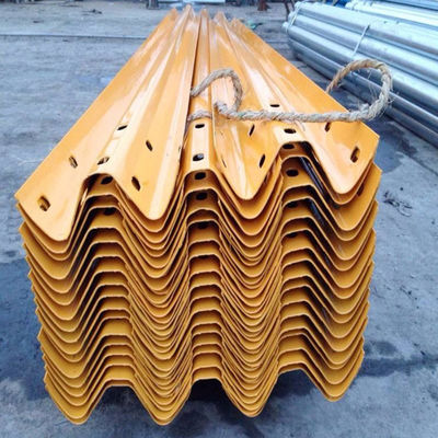 Highway Guardrail with AASHTO M-180 Standard and Hot Galvanized Cold Rolled Technology