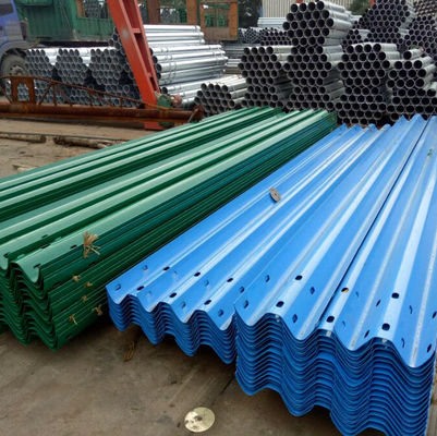 Outdoor Security W Beam Highway Guardrail with Customized Dimensions and Features