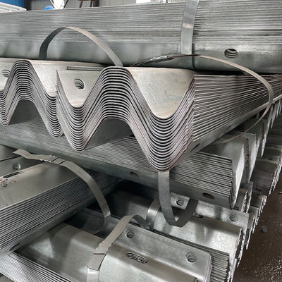 ISO9001/TUV/ BV/CE Certified Traffic Safety Galvanized Flex W Beam Highway Guardrail