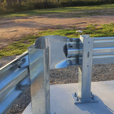 CE/BV/ISO 9001/ISO14001/ISO 18001 Certified Highway Guardrails Exported to Tajikistan