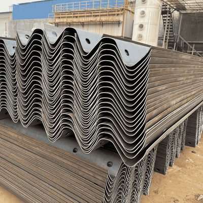 N1 Steel Highway Guardrail with Fishtail Terminal End and AASHTO M-180 Certification