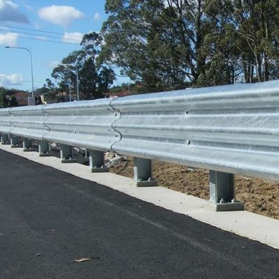 N1 Steel Highway Guardrail with Fishtail Terminal End and AASHTO M-180 Certification