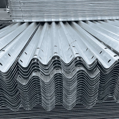 Standard AASHTO M-180 Galvanized Steel Highway Guardrail with Traffic Safety Used Trapezoid Spacer Block