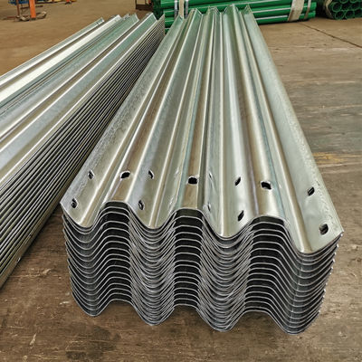 AASHTO M-180 Standard Highway Guardrail with Bullnose Terminal End Hot Dip Galvanized
