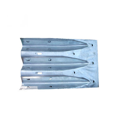 Customized Color Zinc Coated Corrugated Highway Guardrail With Bridge Terminal End For Highway