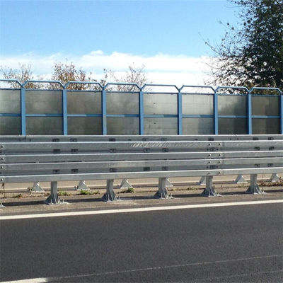 Three Wave Steel Highway Guardrail with Customized Size and Hot Galvanized Technology