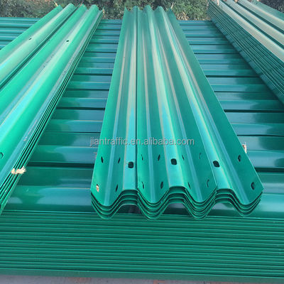 Standard AASHTO M-180 Roadway Safety W Beam Galvanized Guardrail for Market Discount