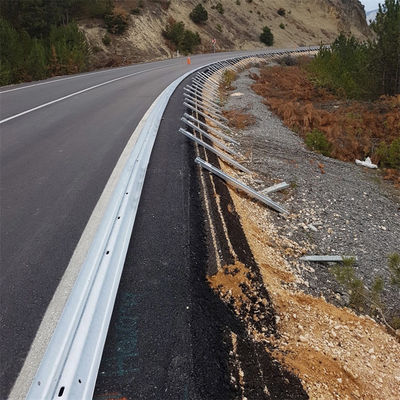 European Standard Galvanized Steel Road Fence for Highway Guardrail Customization
