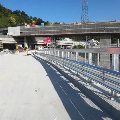 Q345 SJ345R Galvanized Steel Three Beams Guardrail System for Highway Road Safety