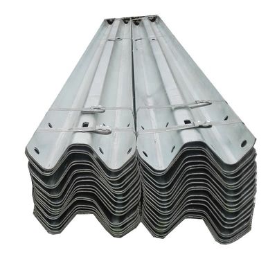 Customized Powder Coated Galvanized Road Safety Steel Highway Guardrail Crash Barrier