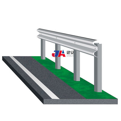 Lower Galvanized Corrugated W beam Highway Crash Guardrail with and Customized Design