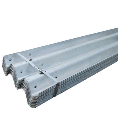 W Beam Highway Guardrails with Q235 Q345 Material and Galvanized Powder Coated Finish