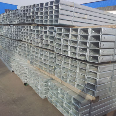 AASHTO M-180 Standard Hot Dipped Galvanized Q235 Q345 Steel Highway Guardrail U Type Steel Fence Post