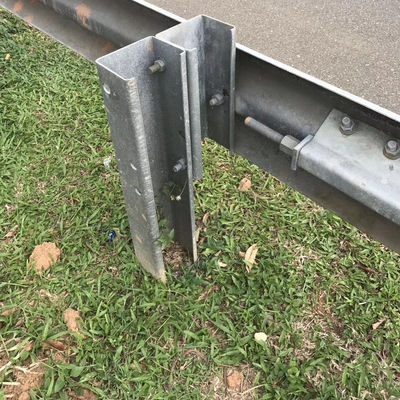 Road Traffic Safety U Channel Guardrail Post Essential Roadway Protection