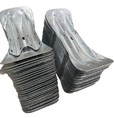Highway Guardrail End Wings Steel Fishtail Terminal End Customized for Q235 Q345