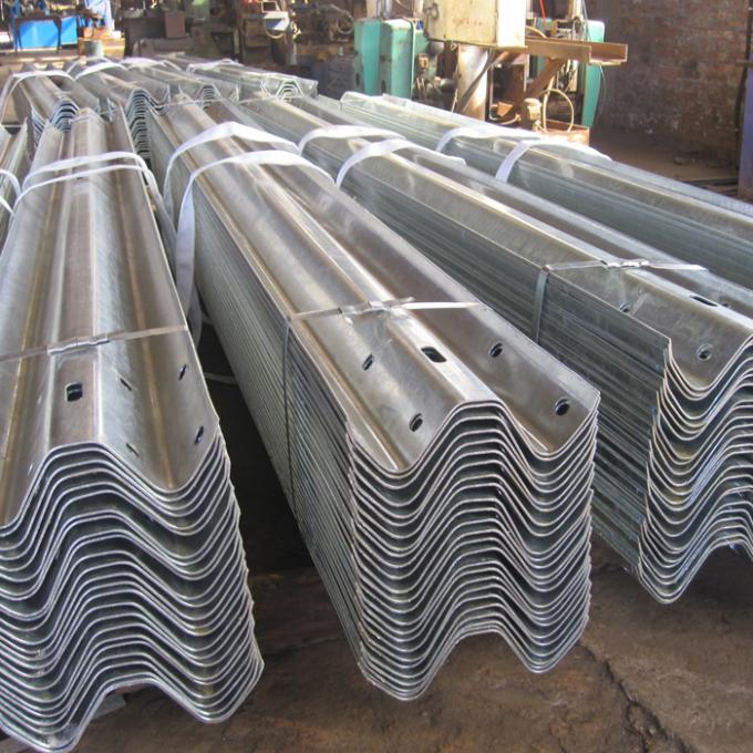 Hot Galvanized and Cold Rolled Beam Steel Guardrail for Speed ...